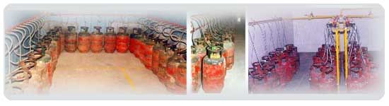 Multi Gas Cylinder Installation